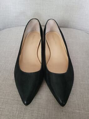 Black Pointed-Toe Flats by Ivanka Trump – Size 7M
